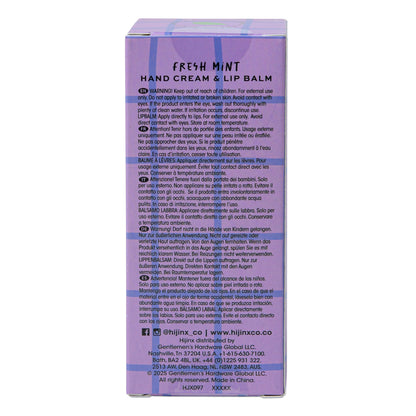 Hand Cream and Lip Balm - Fresh Mint