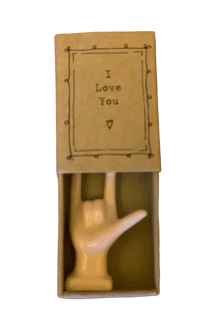 I Love You Hand Figure