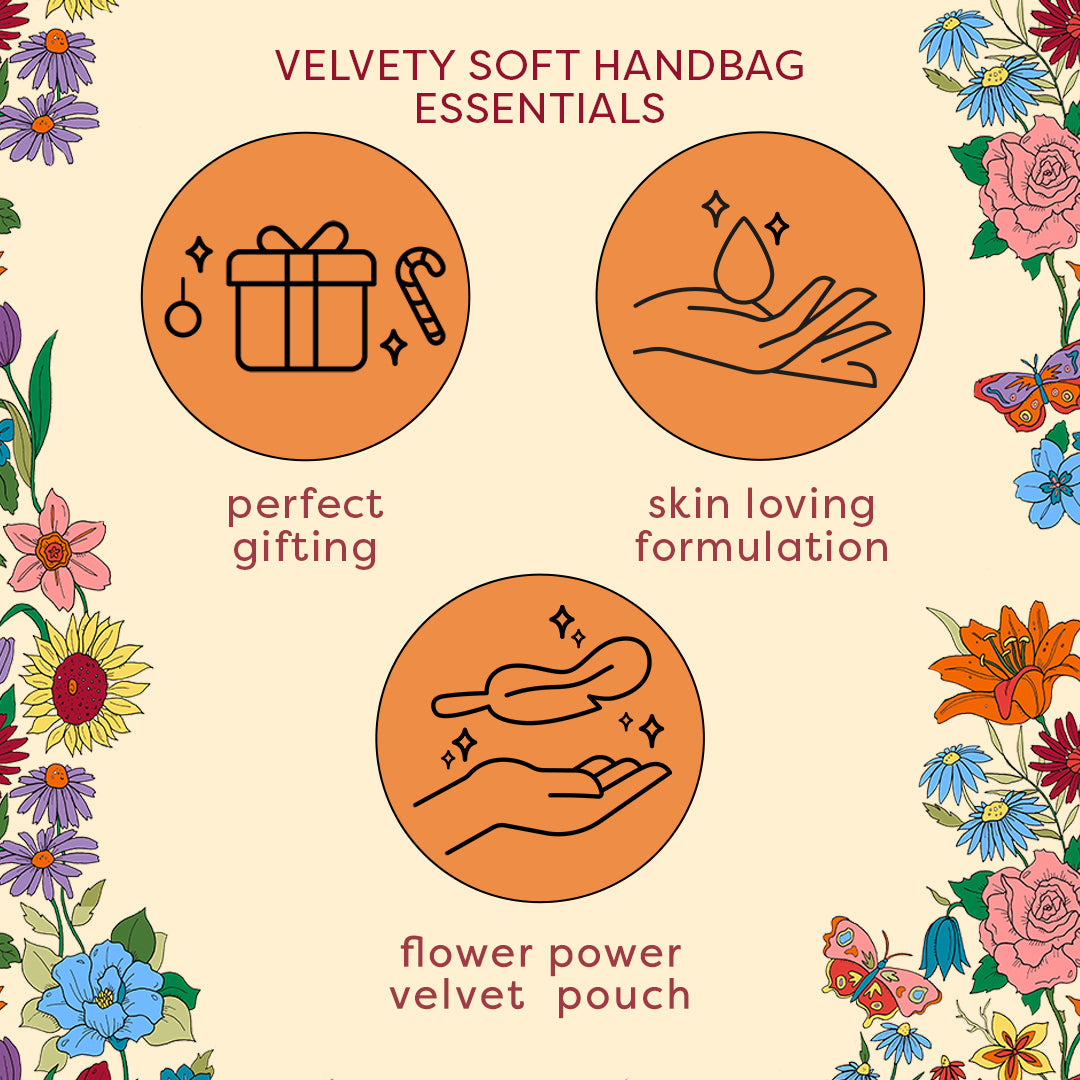 Love Revival Velvety Soft Hand Bag Essentials