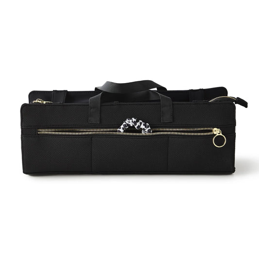 The Hair Tools Bags - Black with Pink