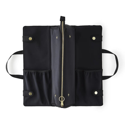 The Hair Tools Bags - Black with Pink