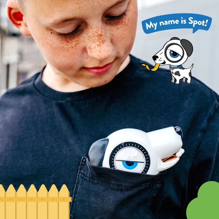Spot White Dog Tape Measure