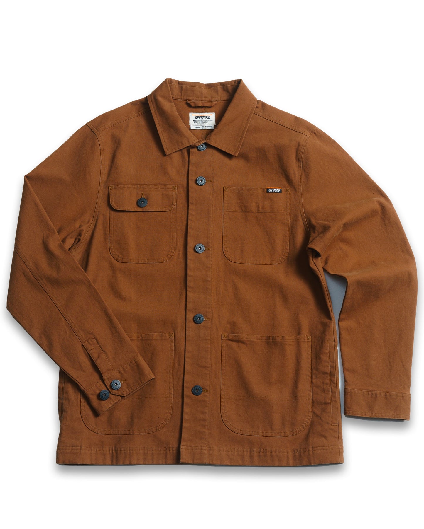 Heston Chore Coat - Tobacco