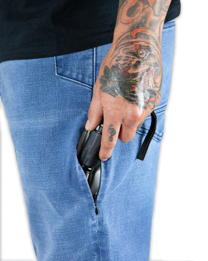 Hideout Denim Standard Fit Pants - Vintage Wash