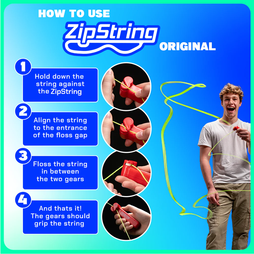 ZipString Rock'it Red