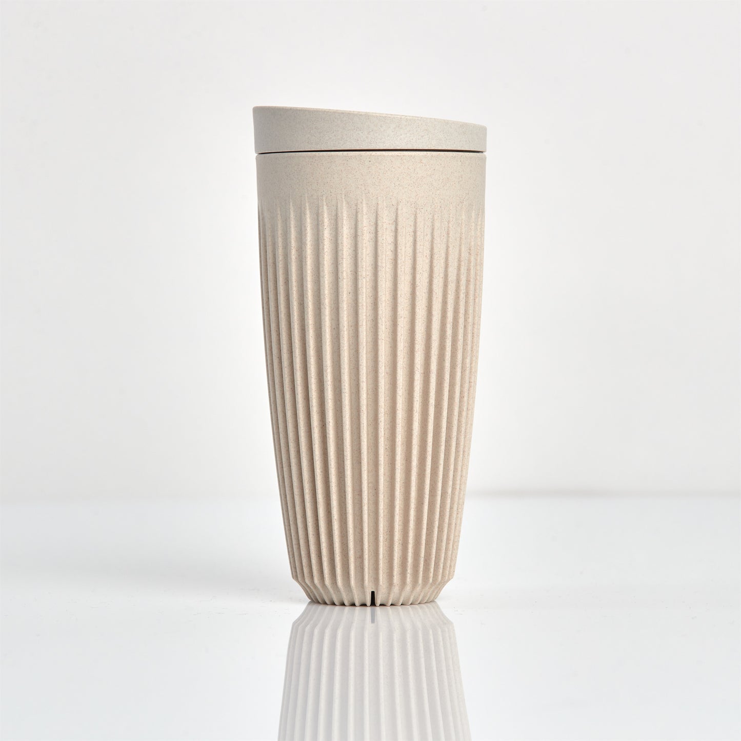 16oz Cup & Lid - Natural