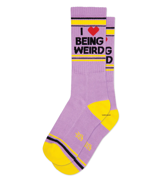 I Love Being Weird Socks