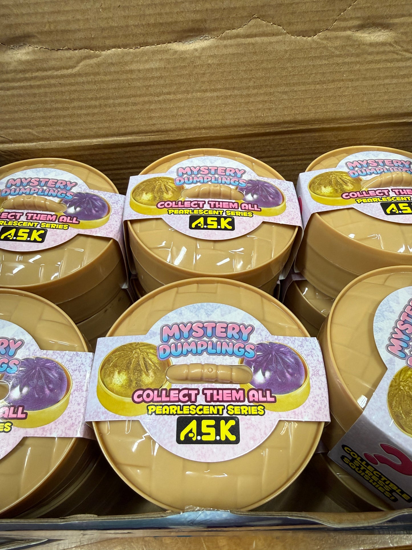 Mystery Squishy Dumplings - Pearlescent Series