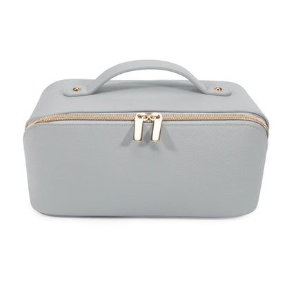 Leah Cosmetic & Toiletry Bag - Light Grey