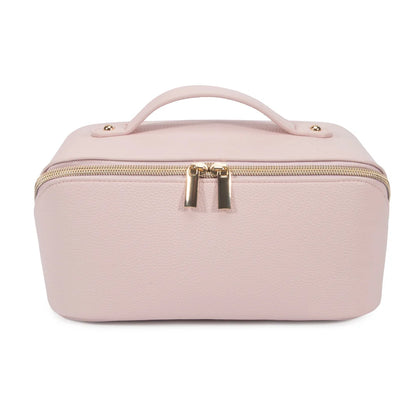 Leah Cosmetic & Toiletry Bag - Pale Pink