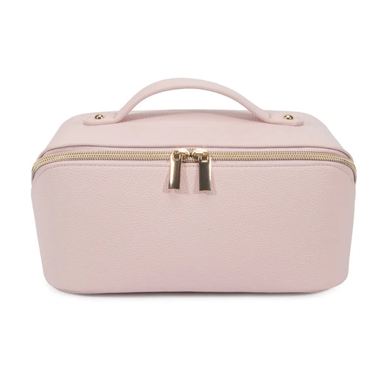Leah Cosmetic & Toiletry Bag - Pale Pink