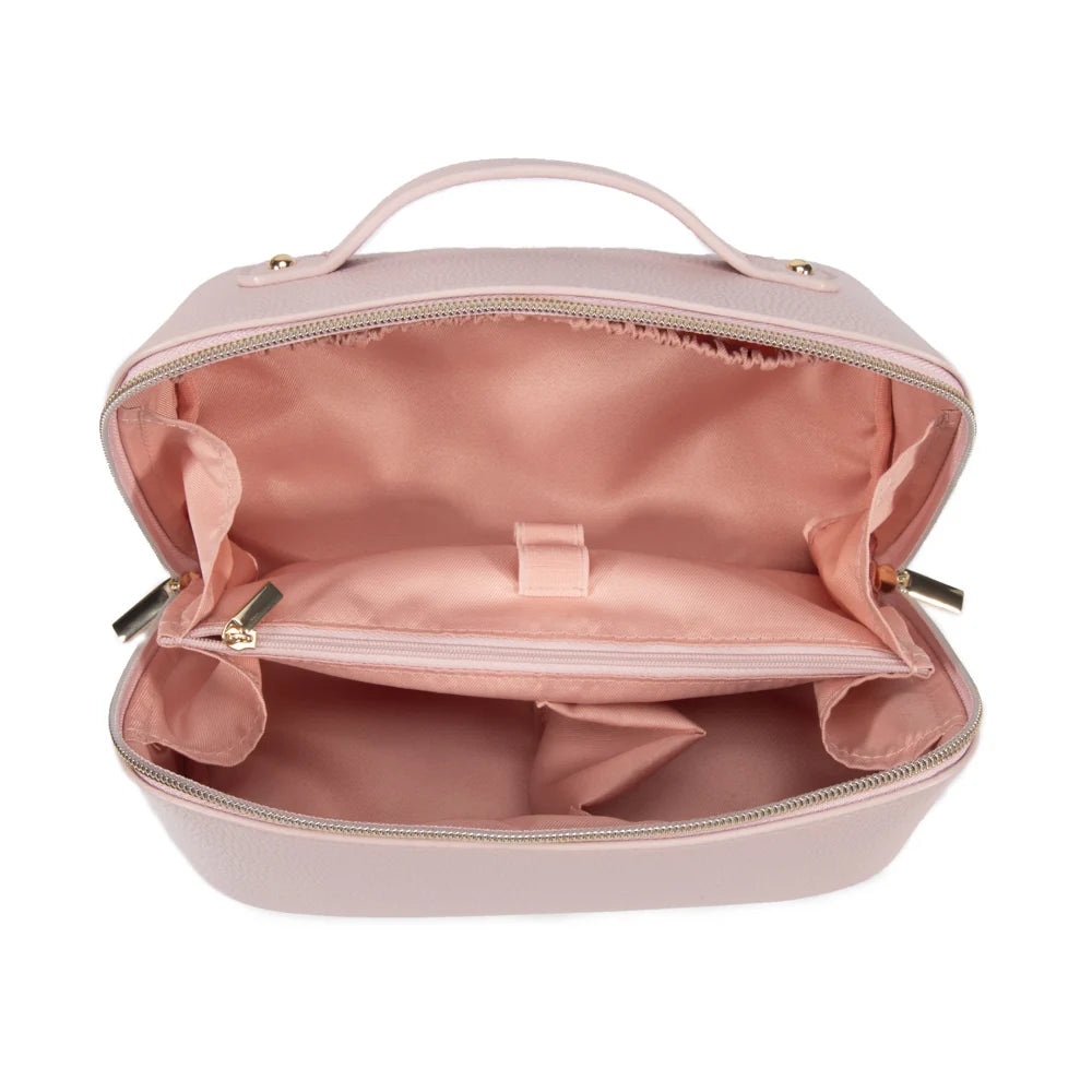 Leah Cosmetic & Toiletry Bag - Light Grey
