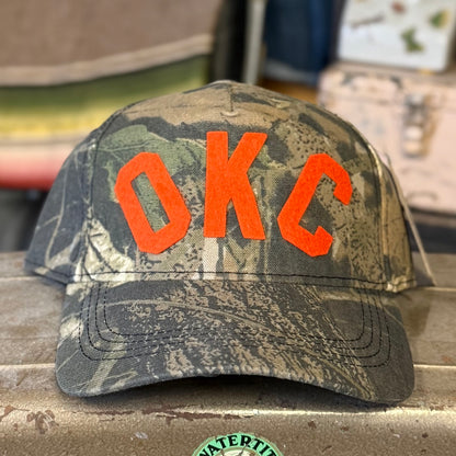 OKC Felt Patch Hat