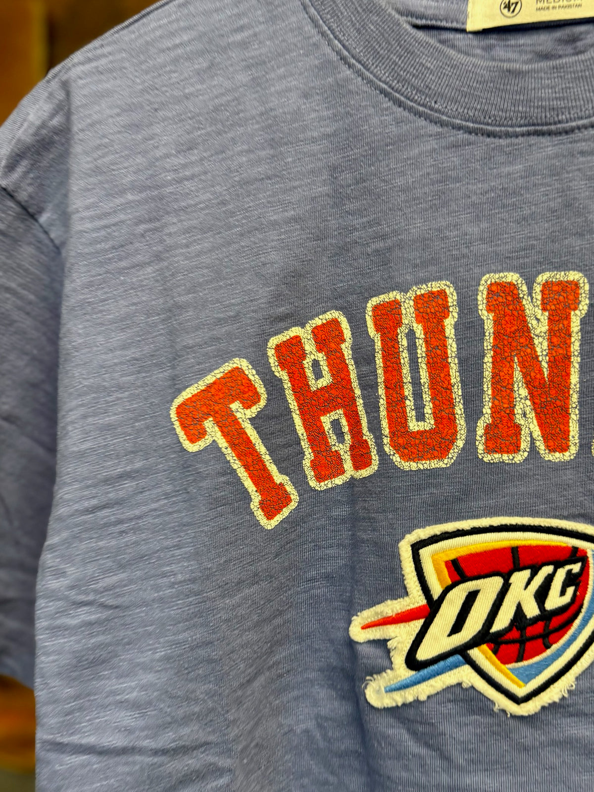 Thunder Women's Elmore Heavy Slub Tee - Thrift Blue