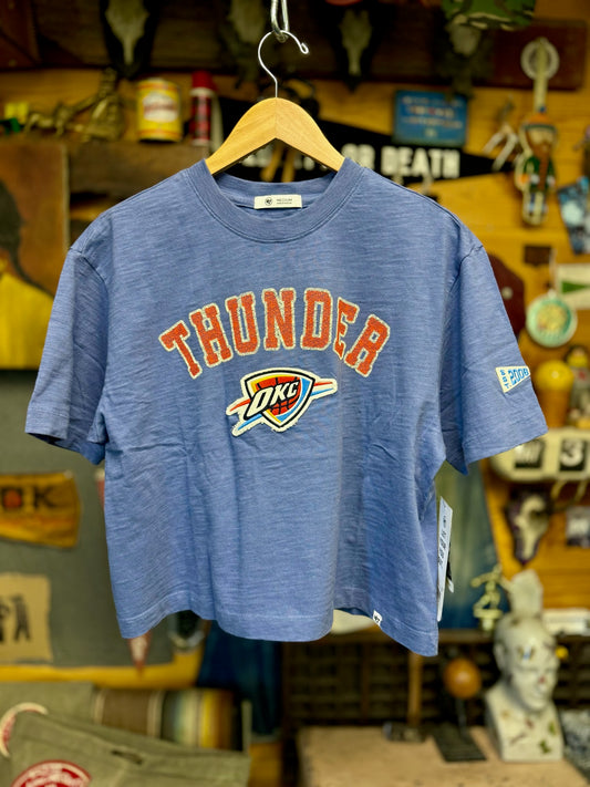 Thunder Women's Elmore Heavy Slub Tee - Thrift Blue