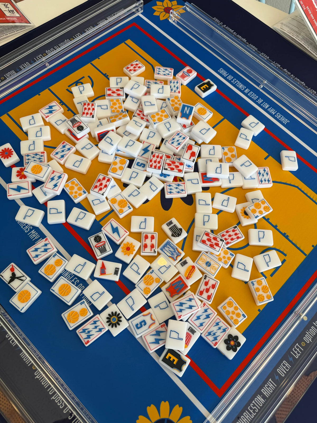 Edmond Mahj Moms Basketball Mahjong Set