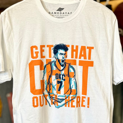 Chet Outta Here Tee - White