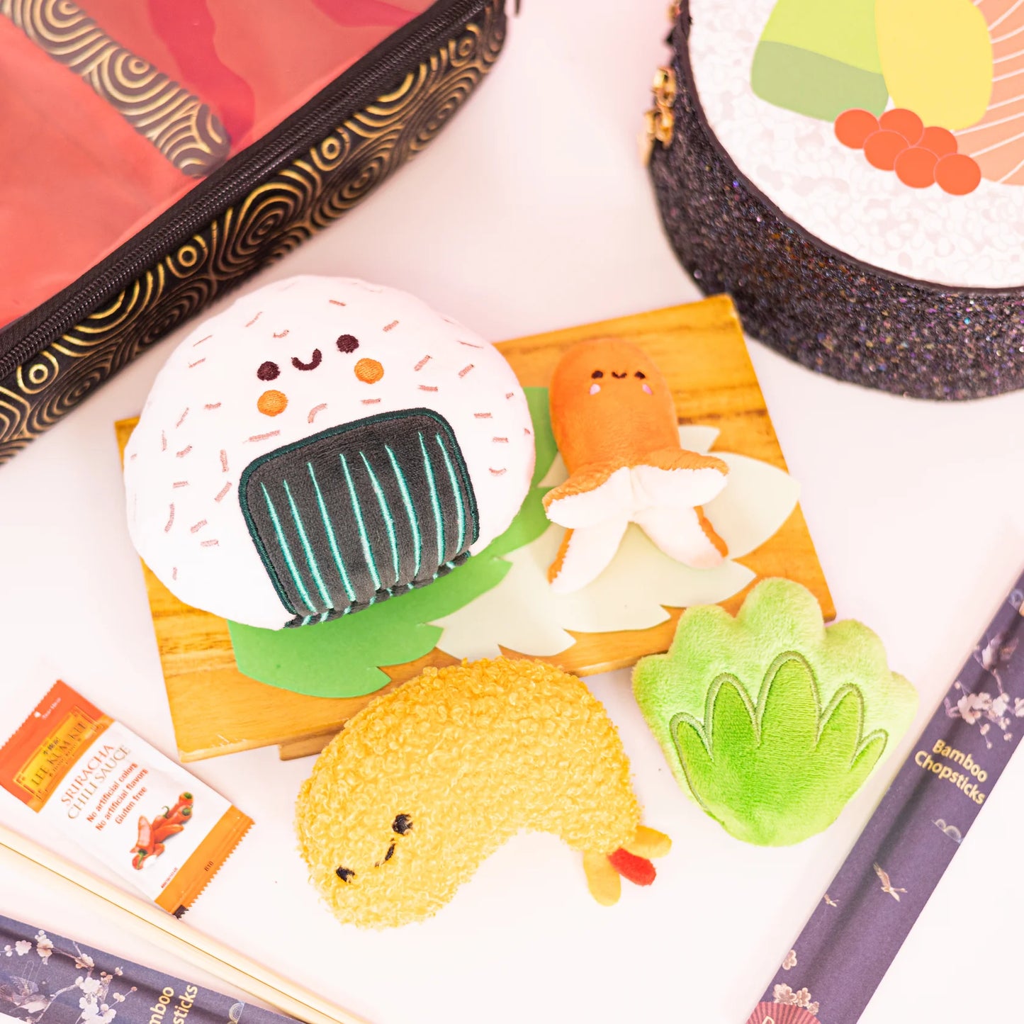 Mini Plushies - Japanese Bento Box