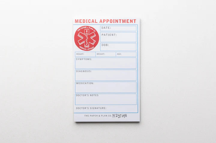 Kid's Playtime Pads - Medical Appointment