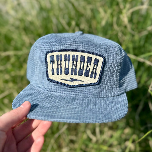 Thunder Bolt Waffle Corduroy Hat