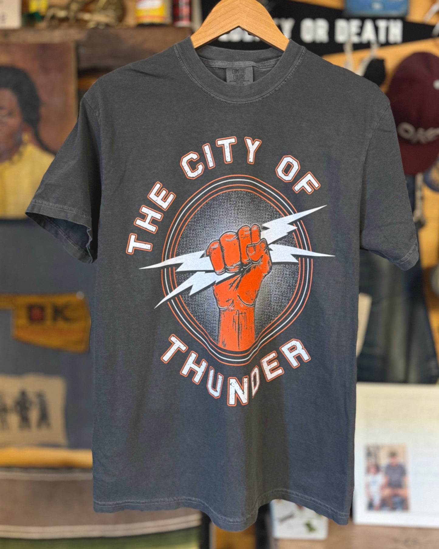 City of Thunder Tee - Pepper