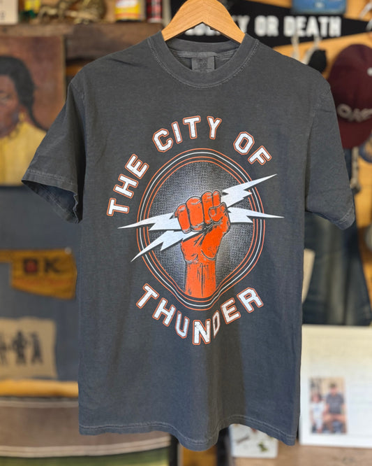 City of Thunder Tee - Pepper
