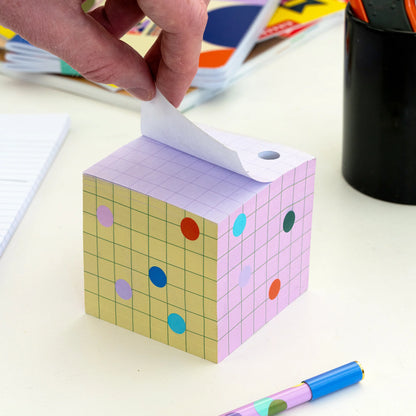 Pen Holder Sticky Note Block