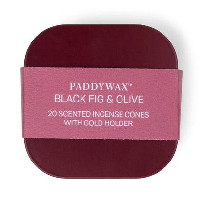 Black Fig & Olive - Metal Incense Tin