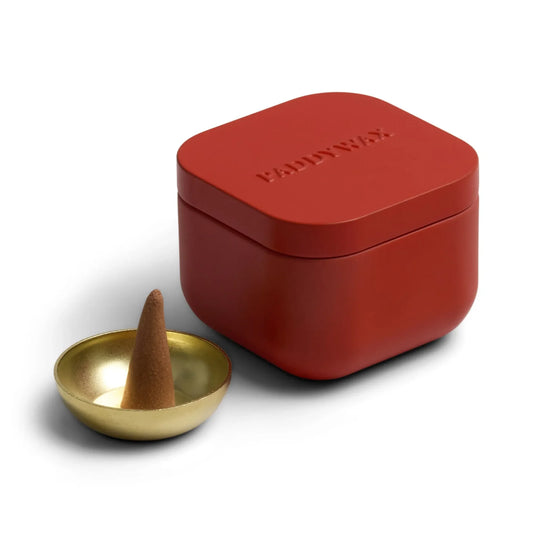 Saffron Rose - Metal Incense Tin