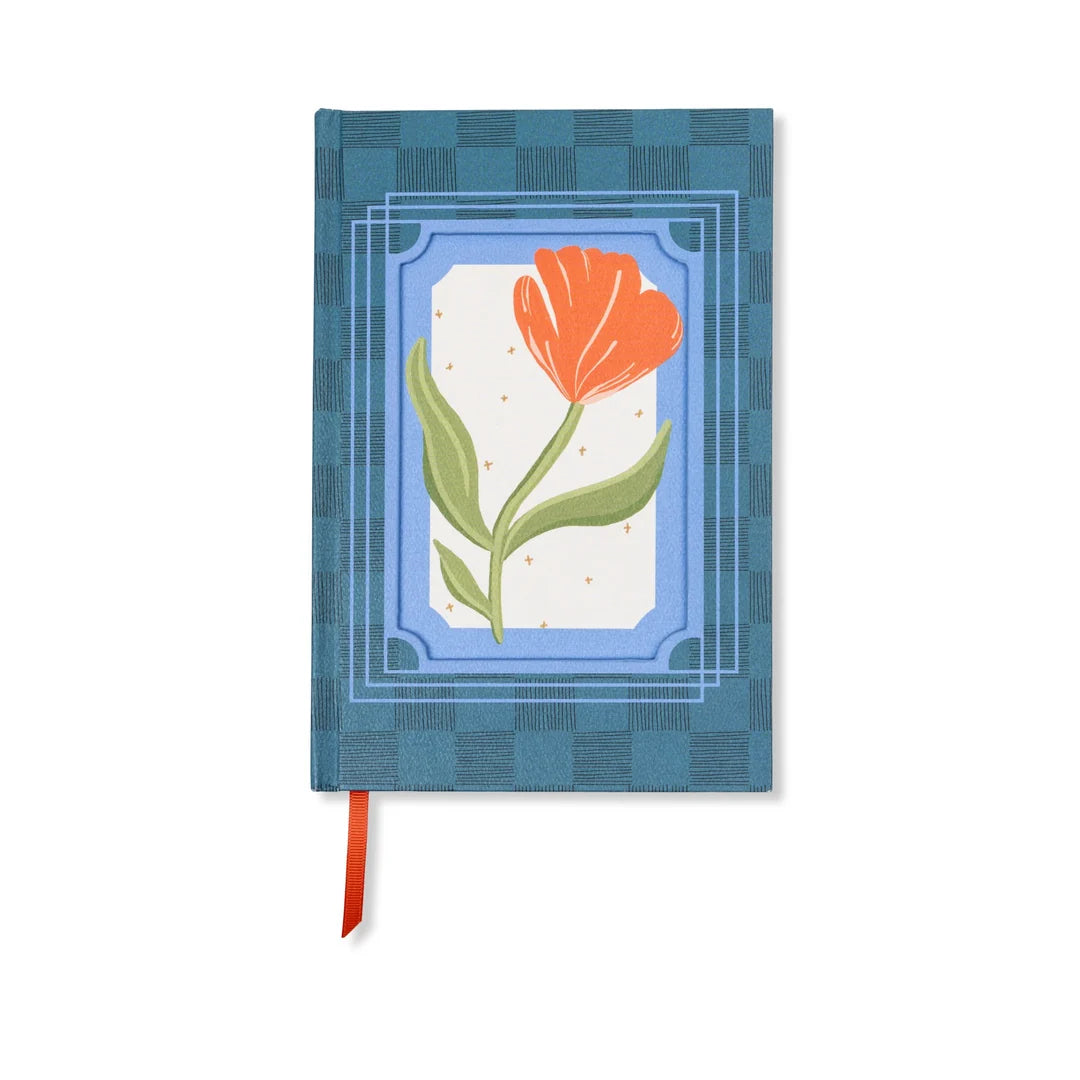Framed Floral Journal - Poppy