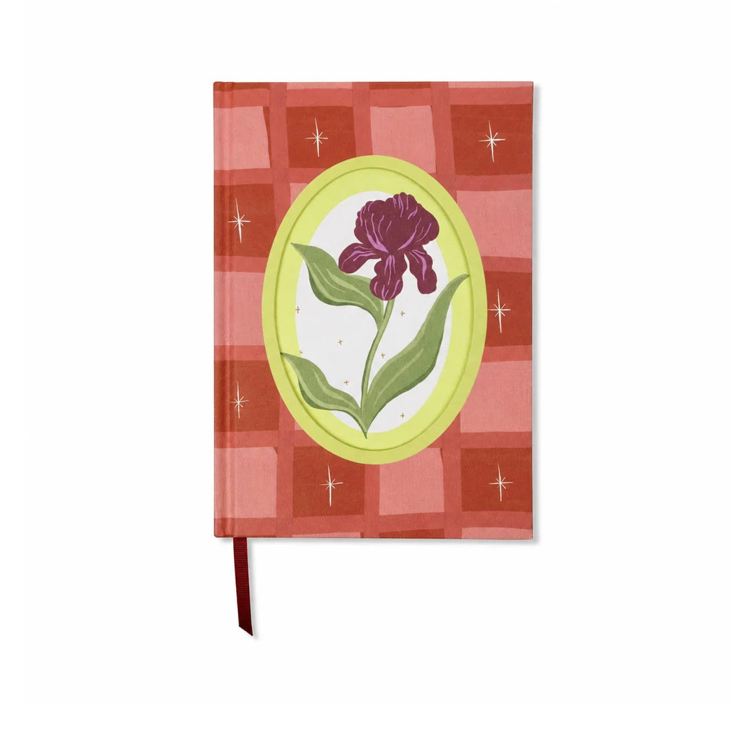 Framed Floral Journal - Iris