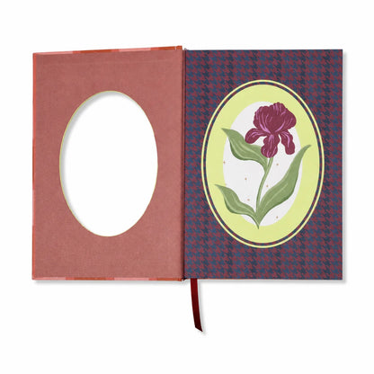 Framed Floral Journal - Iris