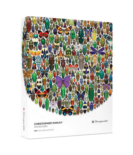 Christopher Marley: Macrocosm 500-Piece Circular Jigsaw Puzzle
