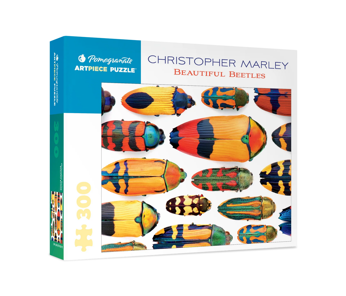 Christopher Marley: Beautiful Beetles 300-piece Jigsaw Puzzle