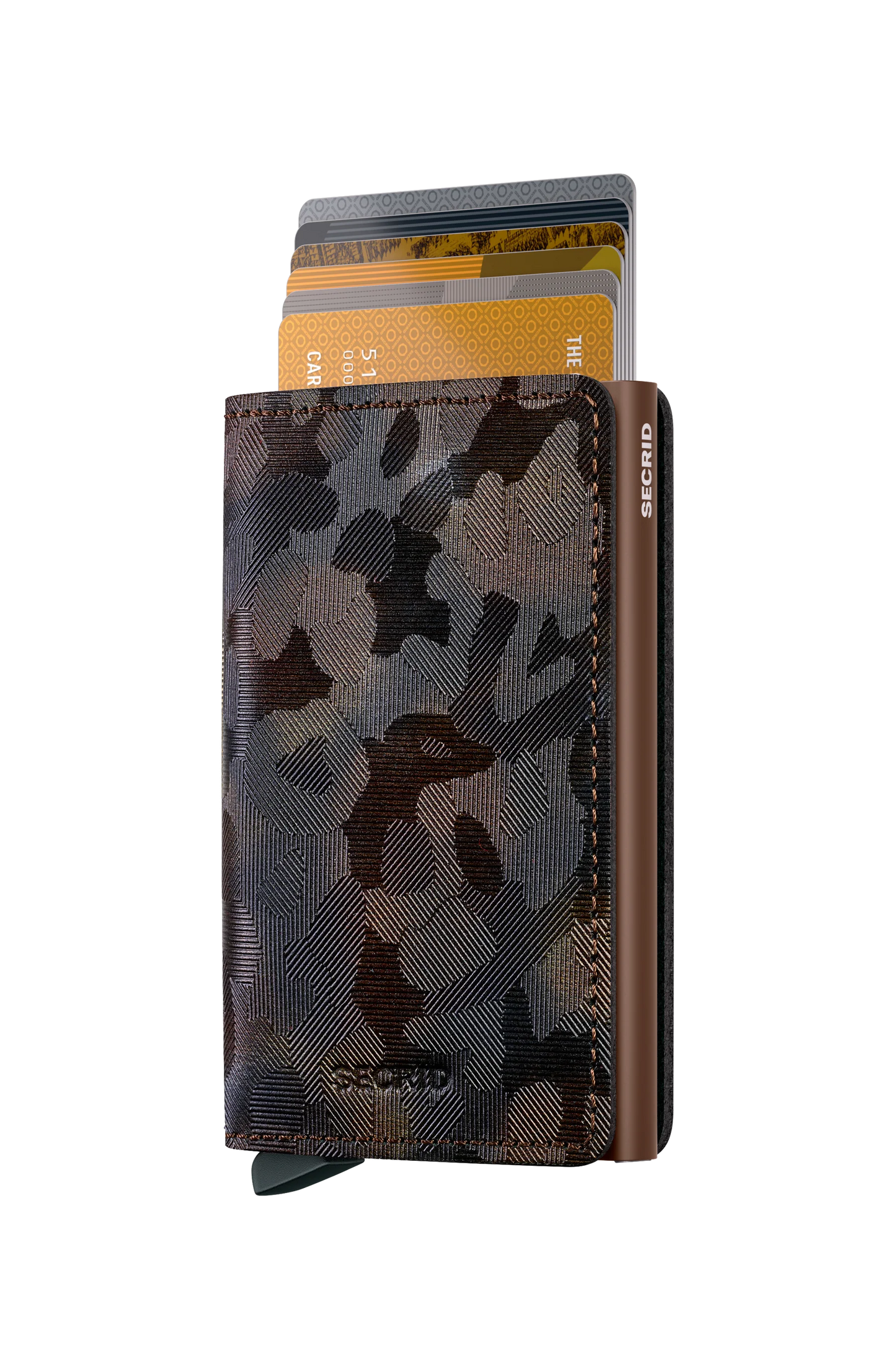 Slimwallet - Jungle Brown