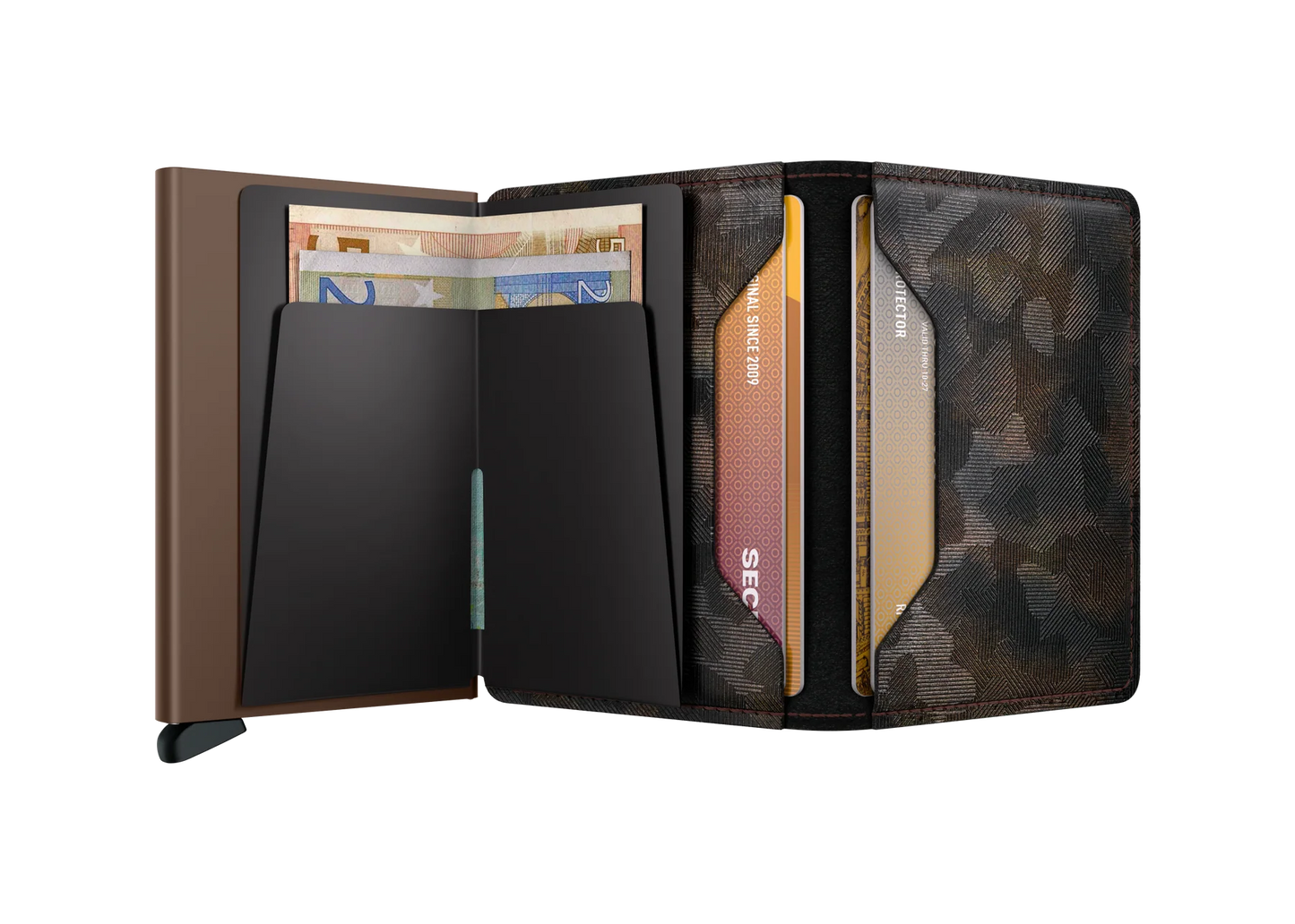 Slimwallet - Jungle Brown