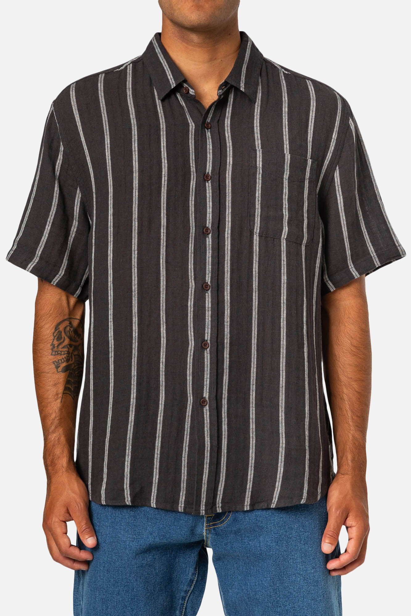 Alan Shirt - Black Wash