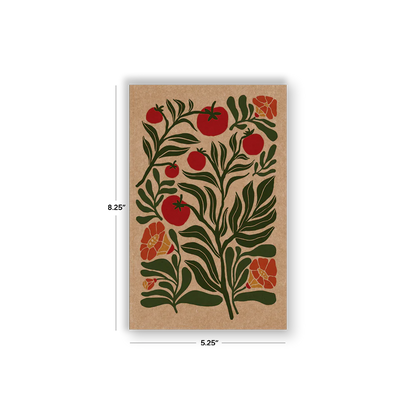 Tomatoes Kraft Classic Layflat Notebook