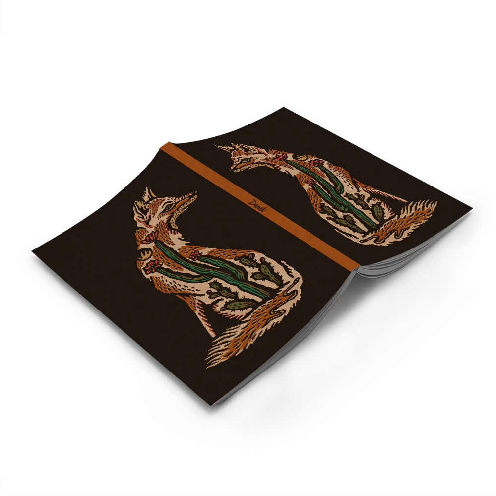 Coyote Mirage Kraft Classic Layflat Notebook