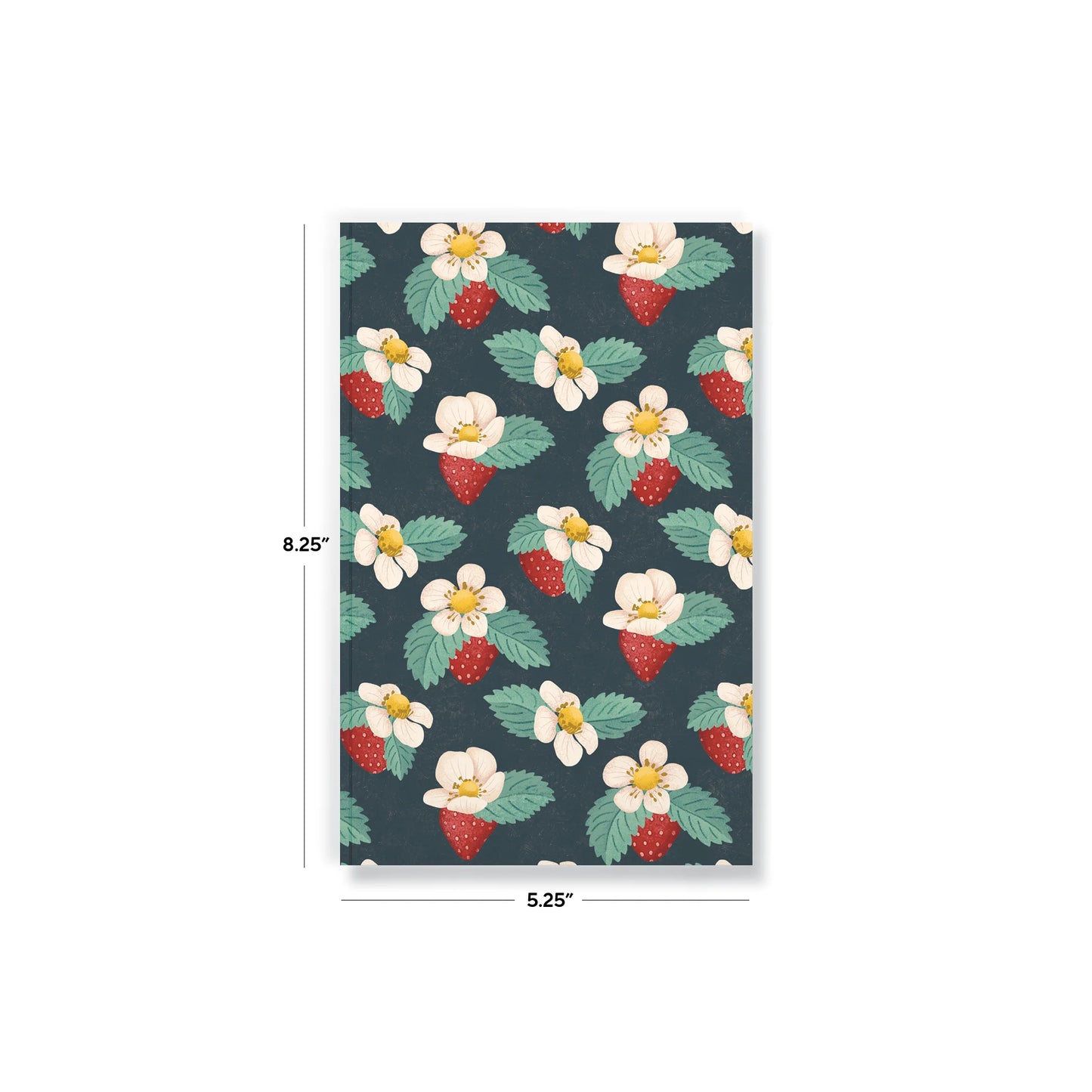 Strawberries Layflat Notebook