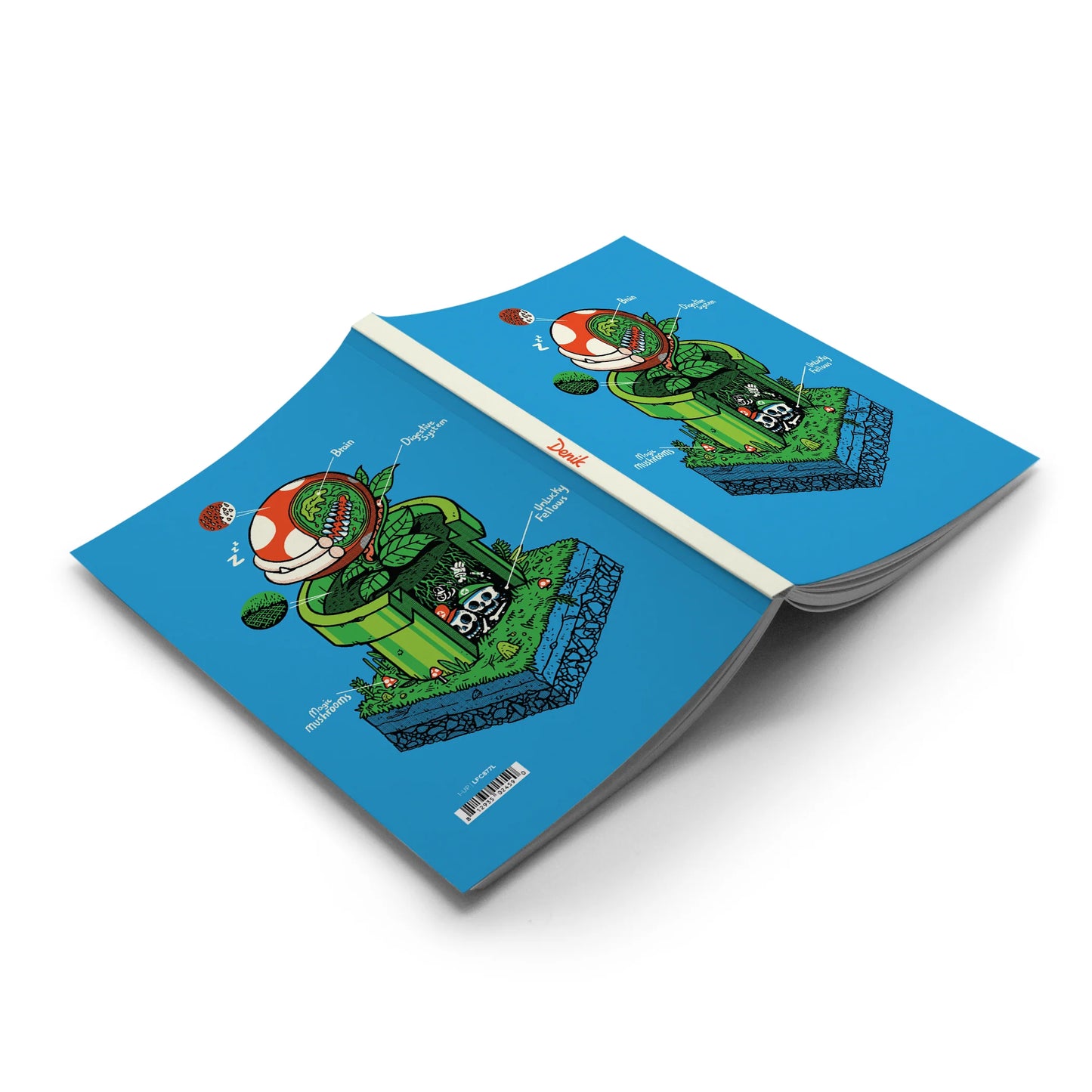 1 Up Layflat Notebook