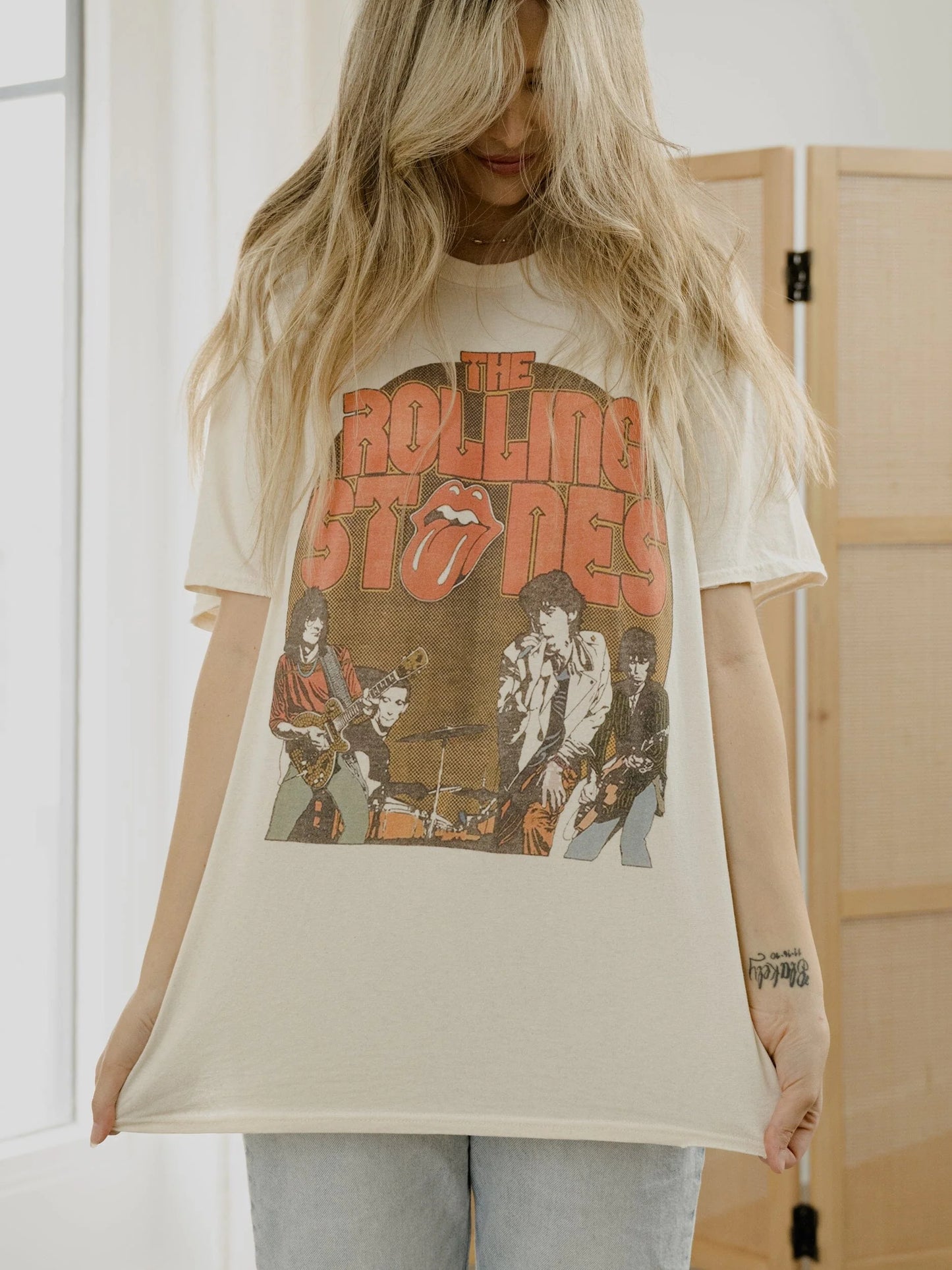 Rolling Stones Stage Tee - Off White