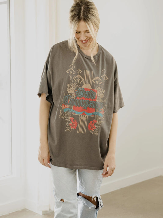 Bad Company Earls Court Tee - Charcoal