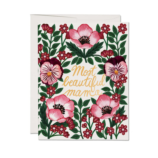 Most Beautiful Mama Greeting Card