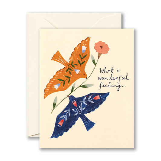 What A Wonderful Feeling Card