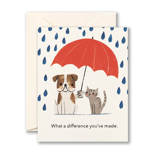 What A Difference You've Made Card