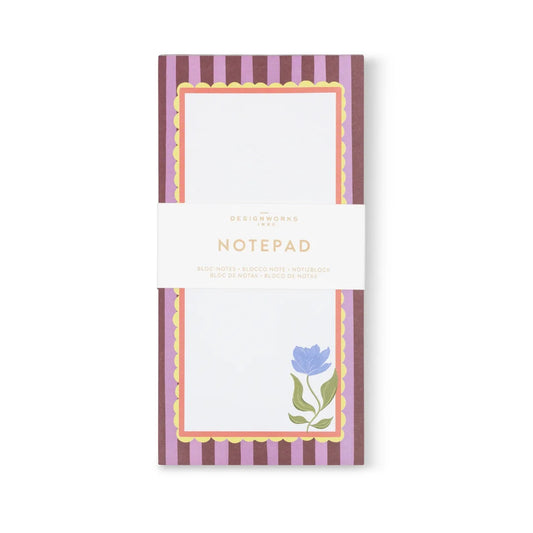 Framed Floral List Pad - Magnolia