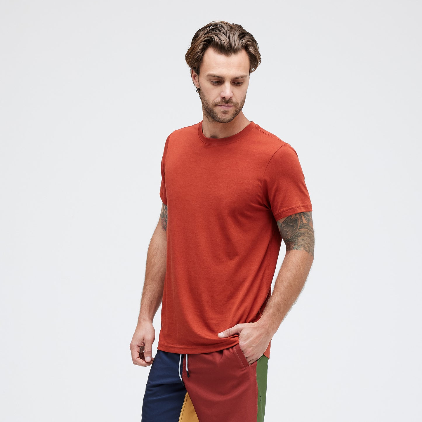 Butter Blend SS Tee - Rust