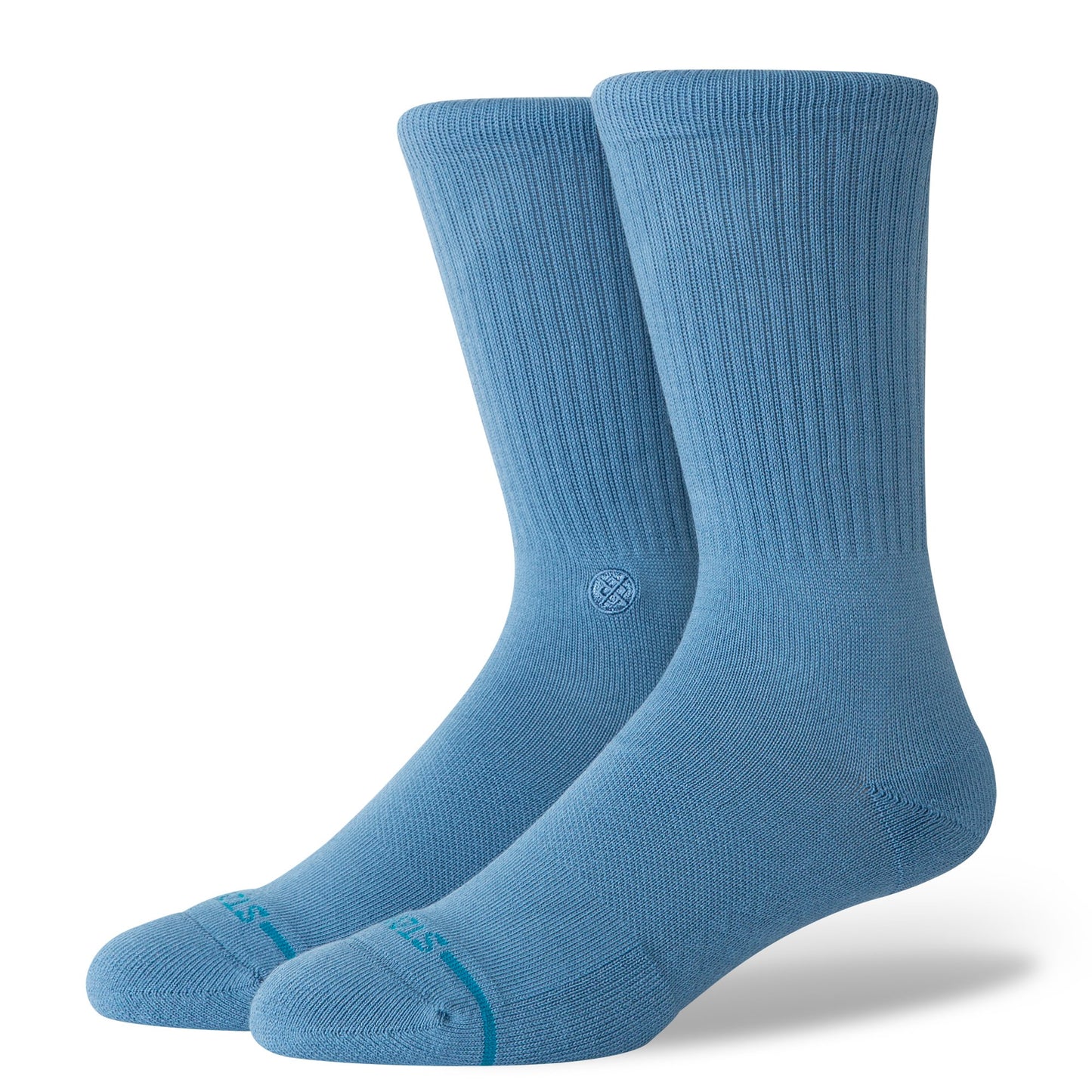 Icon Crew Socks - Bluesteel