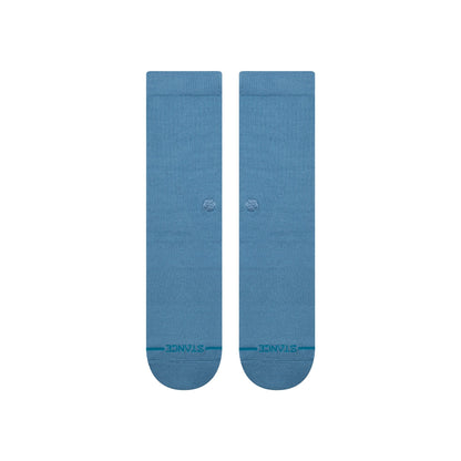 Icon Crew Socks - Bluesteel